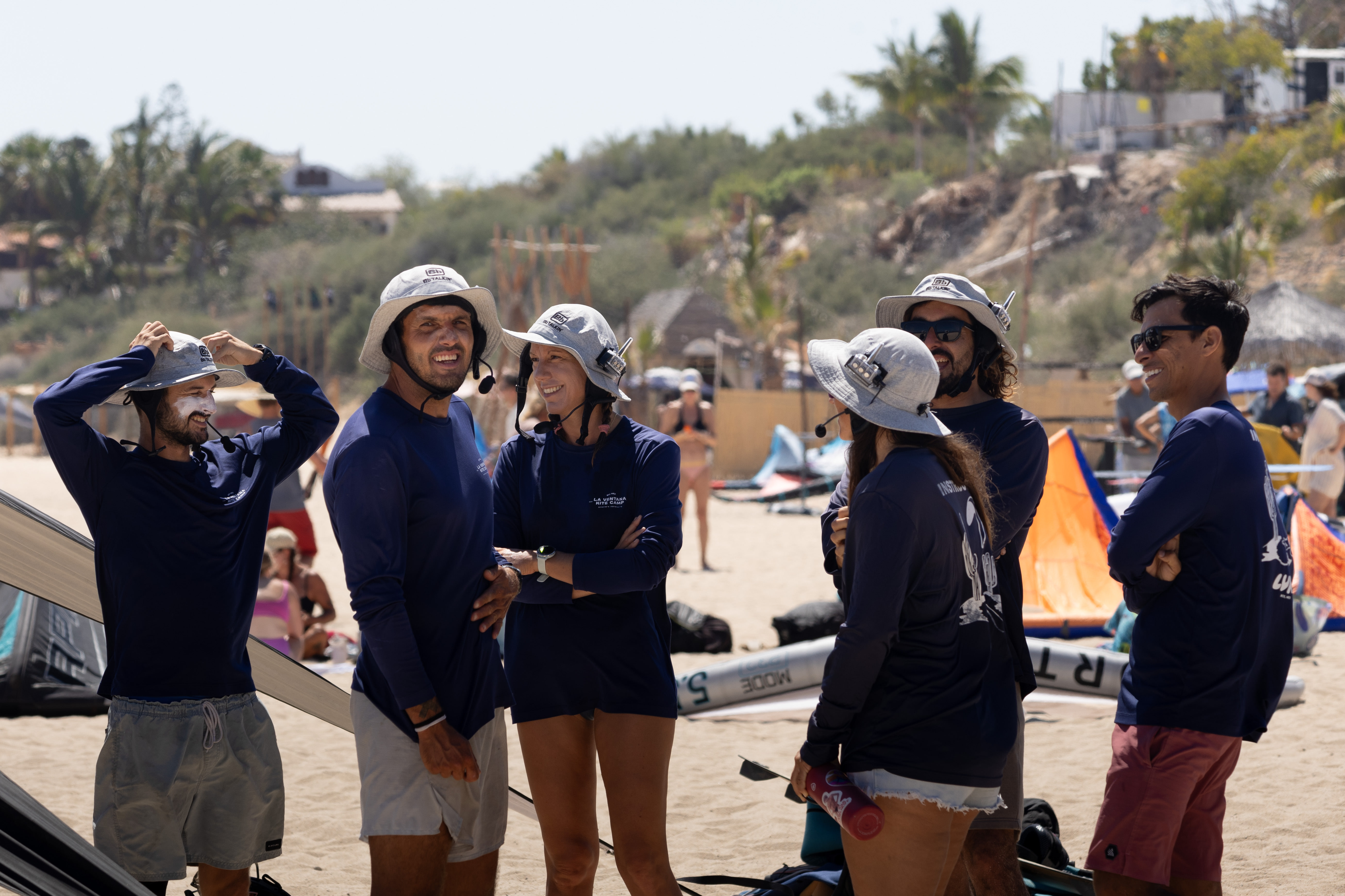 LVKC kiteboarding instruction team