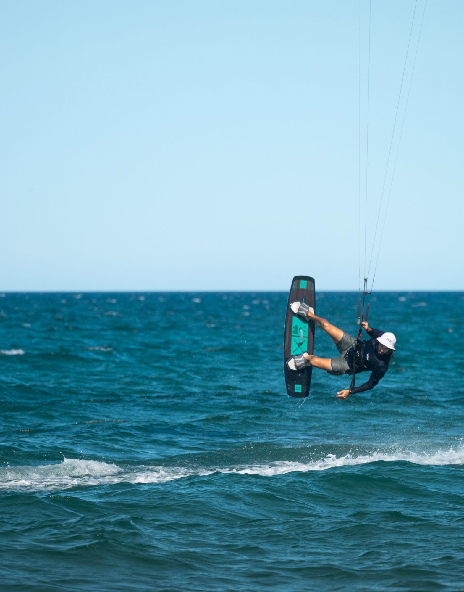 Advanced rider doing jumps in La Ventana